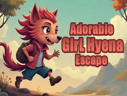Spel Bedårande flickhyena Escape  på nätet