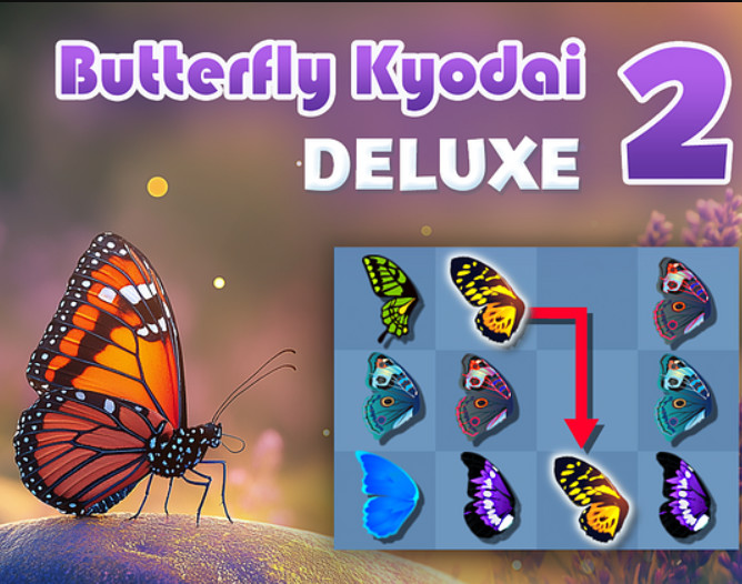 Spel Fjäril Kyodai Deluxe 2 på nätet