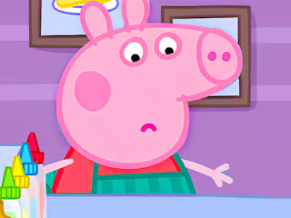 Spel Pussel: Peppa Pig Fancy Pancake  på nätet