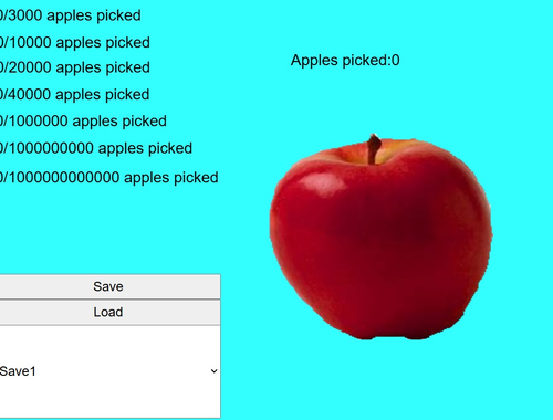 Spel Röd Apple Clicker  på nätet