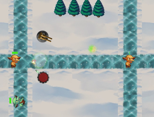 Spel Julförsvar  på nätet