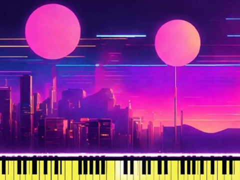 Spel Piano Game Star 5 på nätet