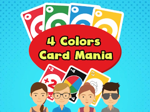 Spel 4 färger Card Mania  på nätet