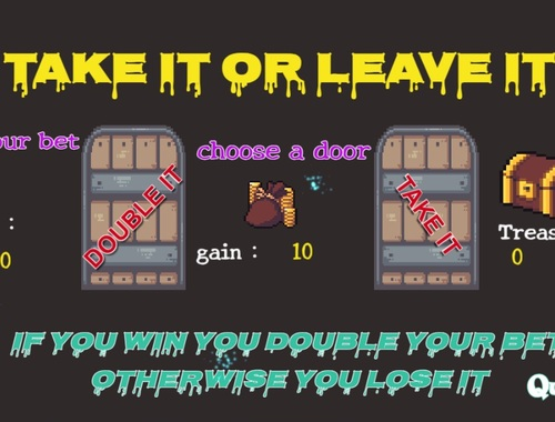 Spel Ta det eller lämna det  på nätet