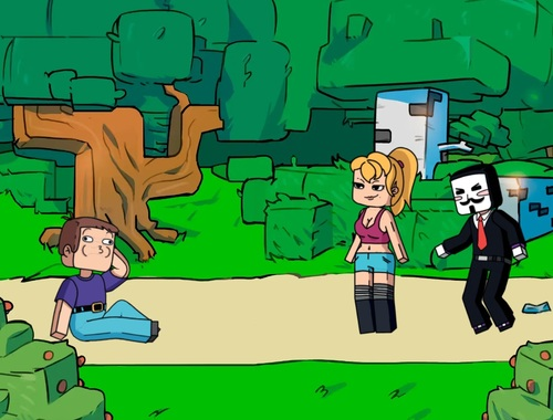 Spel Mine World Adventure på nätet