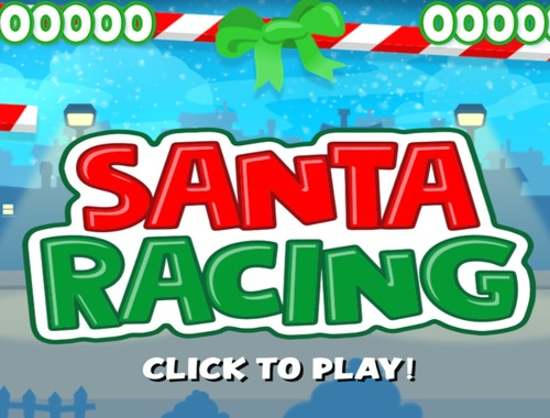 Spel Jultomten racing på nätet