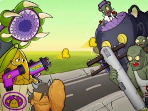 Spel Mutantväxter vs zombie  på nätet