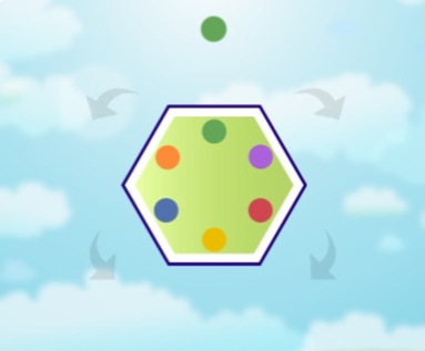 Spel Hexa prickar  på nätet