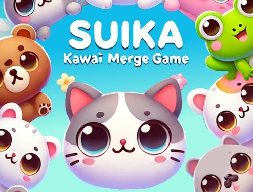 Spel Suika Kawaii Merge Game på nätet