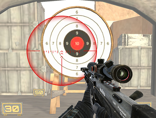 Spel 3D FPS målskytte  på nätet