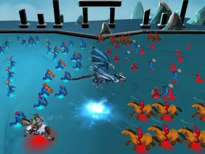 Spel Battle Simulator - Sandlåda  på nätet