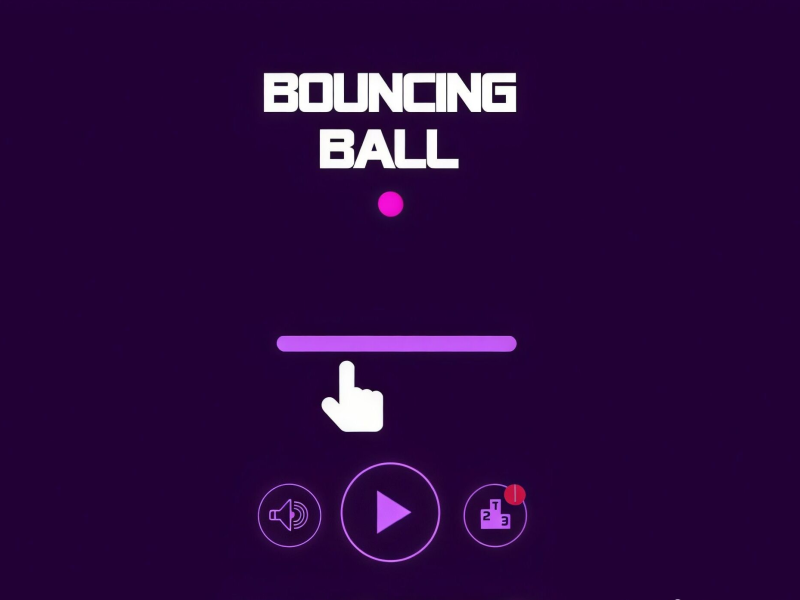Spel Studsande boll  på nätet