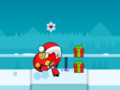 Spel Santa Flicka Springer  på nätet