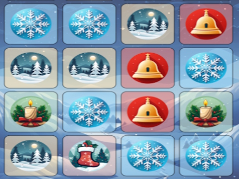 Spel WinterWonder -symbolen sammanfogas på nätet