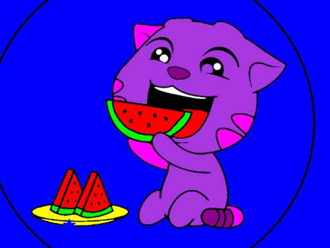 Spel Talking Tom målarböcker  på nätet