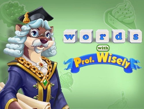 Spel Ord med Prof. Klokt  på nätet