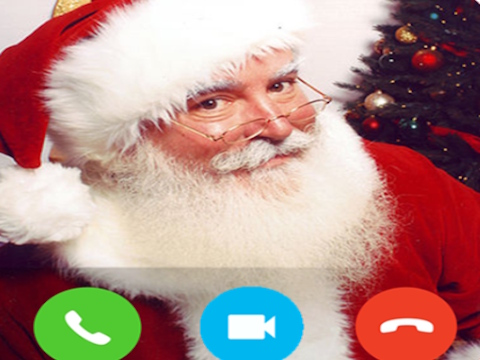 Spel Santa falska samtal  på nätet