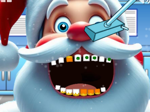 Spel Tomte tandläkare  på nätet