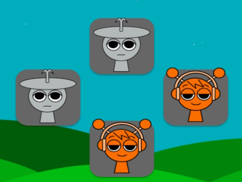Spel SPRUNKI OTROLIGA MEMORY på nätet