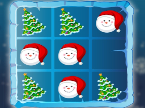Spel Jul Tic Tac Toe  på nätet