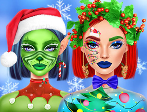 Spel Ellie Christmas Makeup på nätet