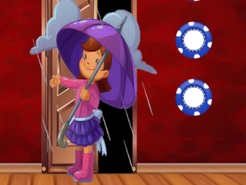 Spel Fly Rainy Day Girl  på nätet