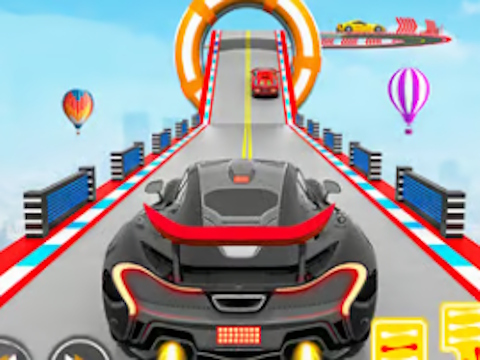 Spel Slå samman racer - Stunts Car på nätet