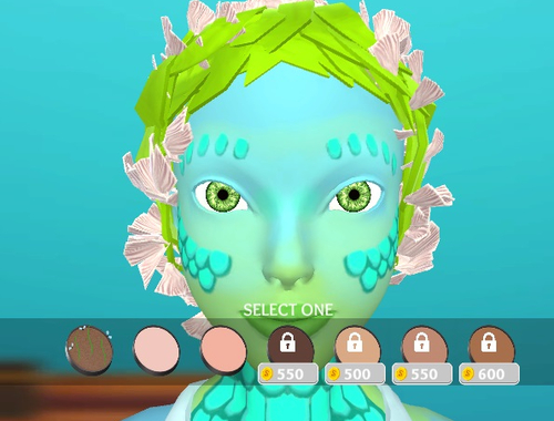 Spel Monster Makeup 3D på nätet