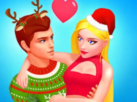 Spel Bestie Breakup Run - Julkärlek  på nätet