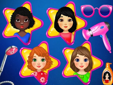 Spel MakeOver salong  på nätet