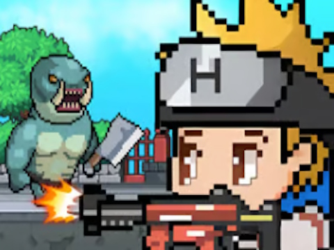 Spel Mecha shoot pixel rpg på nätet