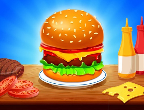 Spel Burgerkafé på nätet
