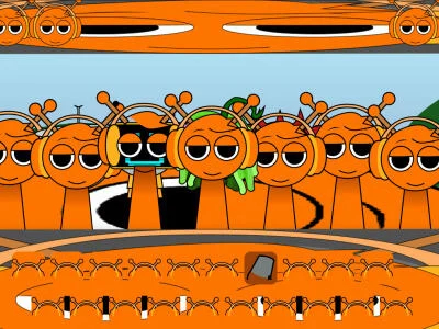 Spel SPRUNKI REMAKE: Oren Virus på nätet