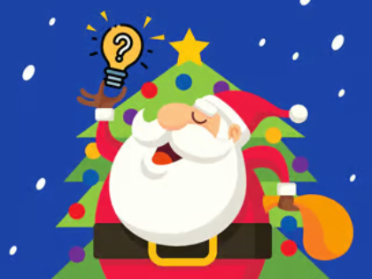 Spel Kids Quiz: Låt oss fira jul  på nätet