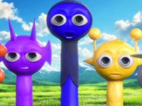 Spel Sprunki Epic Mystery på nätet