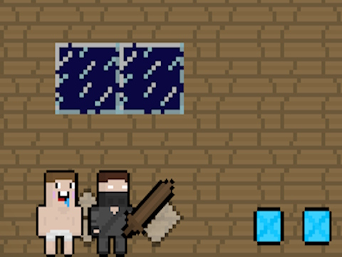Spel Baby Noob vs Heroman 2 spelare på nätet