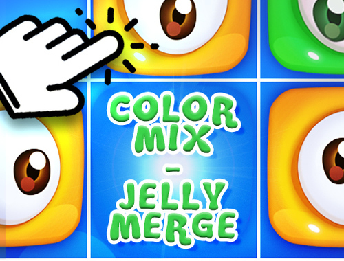 Spel Färgblandning - Jelly Merge  på nätet