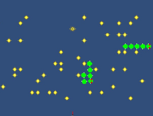 Spel Skjut stjärnorna på nätet