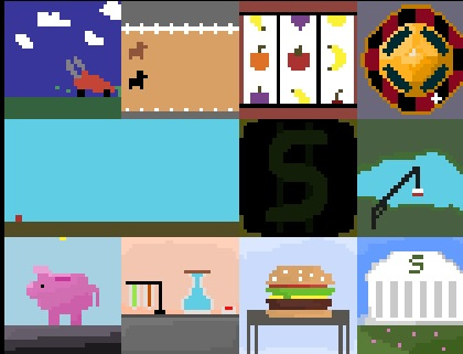 Spel Pengar galenskap  på nätet