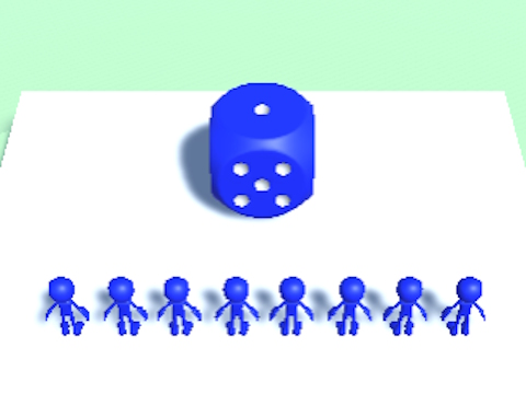 Spel Army Roll Push på nätet