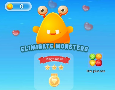 Spel Eliminera monster  på nätet