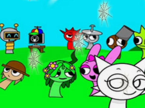 Spel Sprunki spot incredibox  på nätet