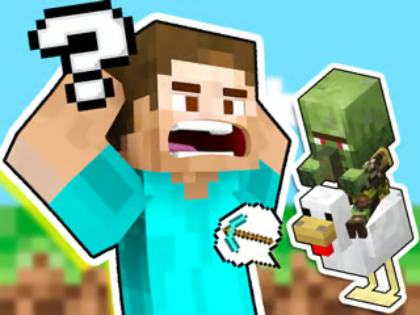 Spel Barnquiz: Gissa Minecraft Voice på nätet