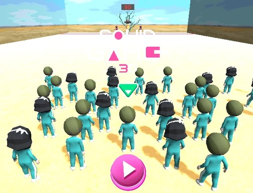 Spel Squid Game Race 3D på nätet