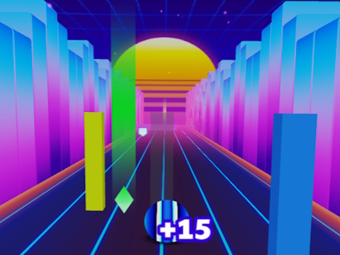 Spel Neonstreck på nätet