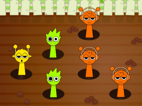 Spel Sprunki Whack A Mule  på nätet