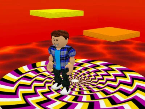 Spel Roblox: Parkour Lava på nätet