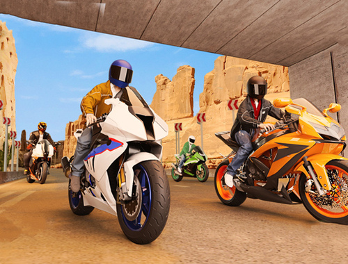 Spel Real Motorbike Simulator Race 3D på nätet
