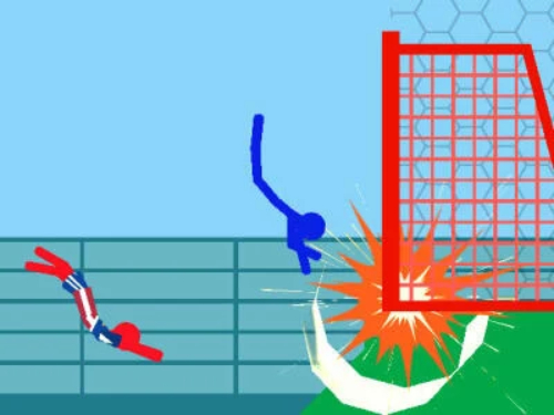 Spel Ragdoll Soccer: 2 spelare  på nätet