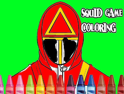 Spel Squid Game Färgläggning  på nätet